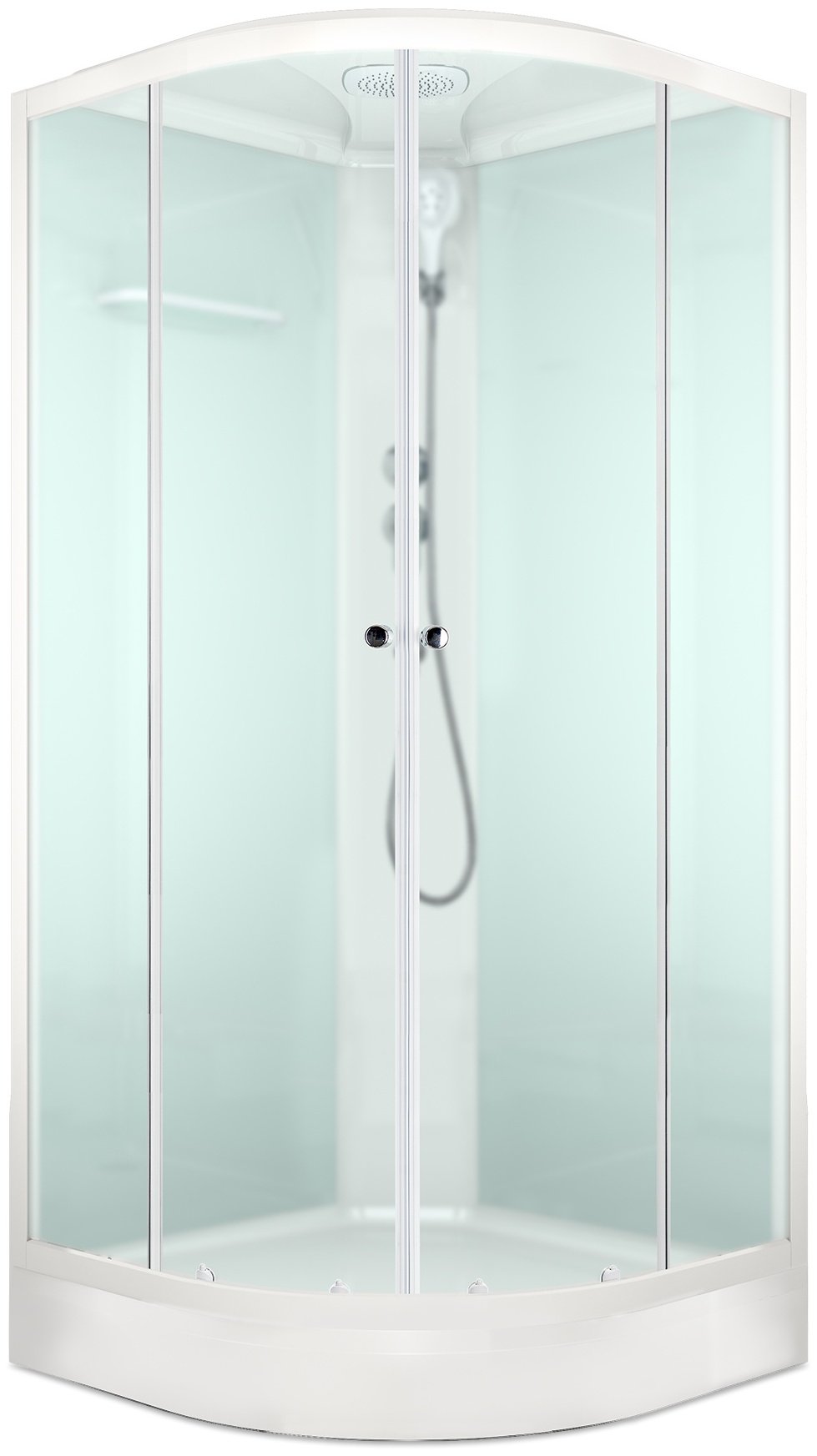Душевая кабина Domani-Spa Delight Slim (110) (218х100 см), низкий поддон