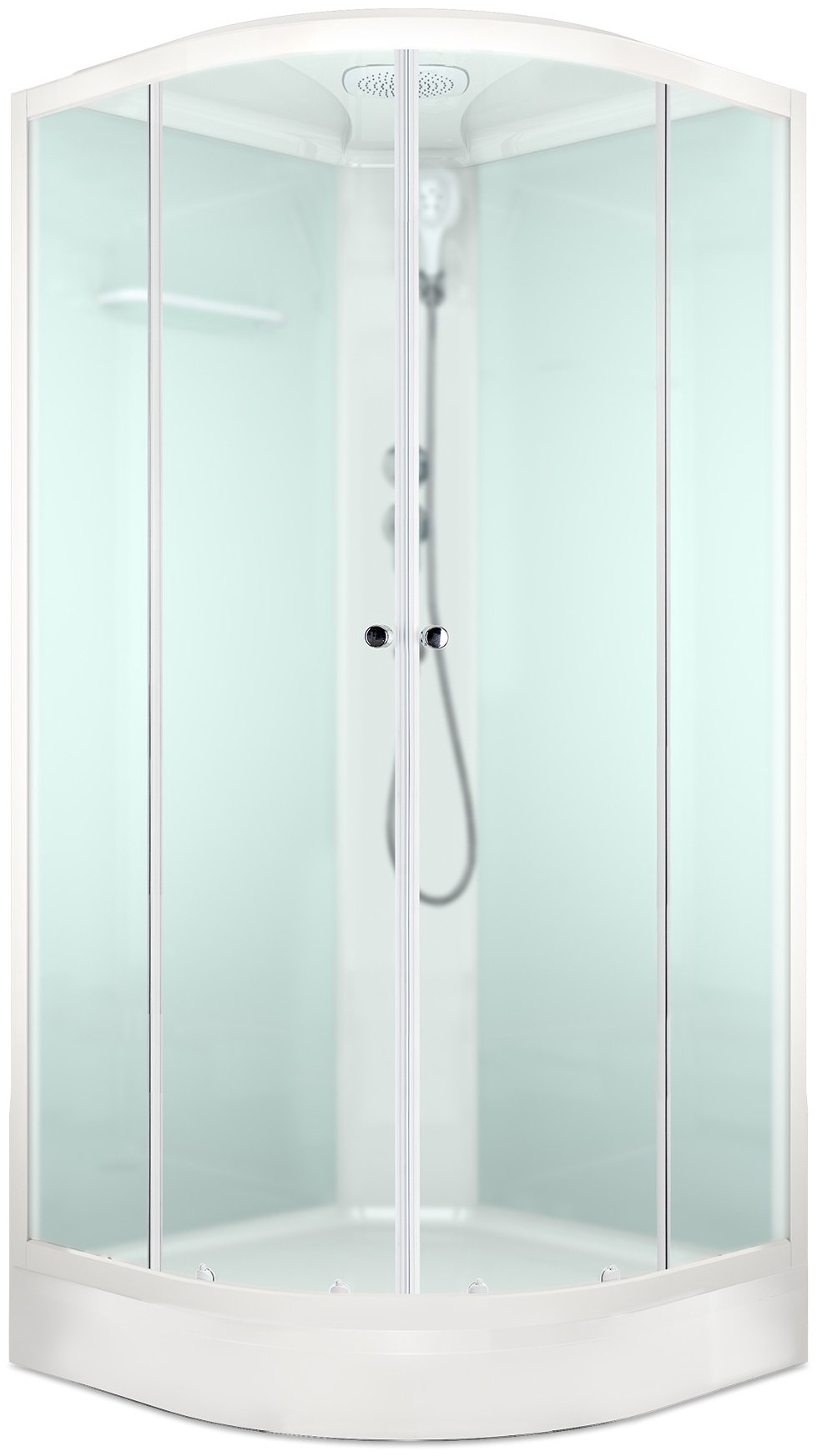 Душевая кабина Domani-Spa Delight Slim (110) (218х100 см), низкий поддон купить,NaN