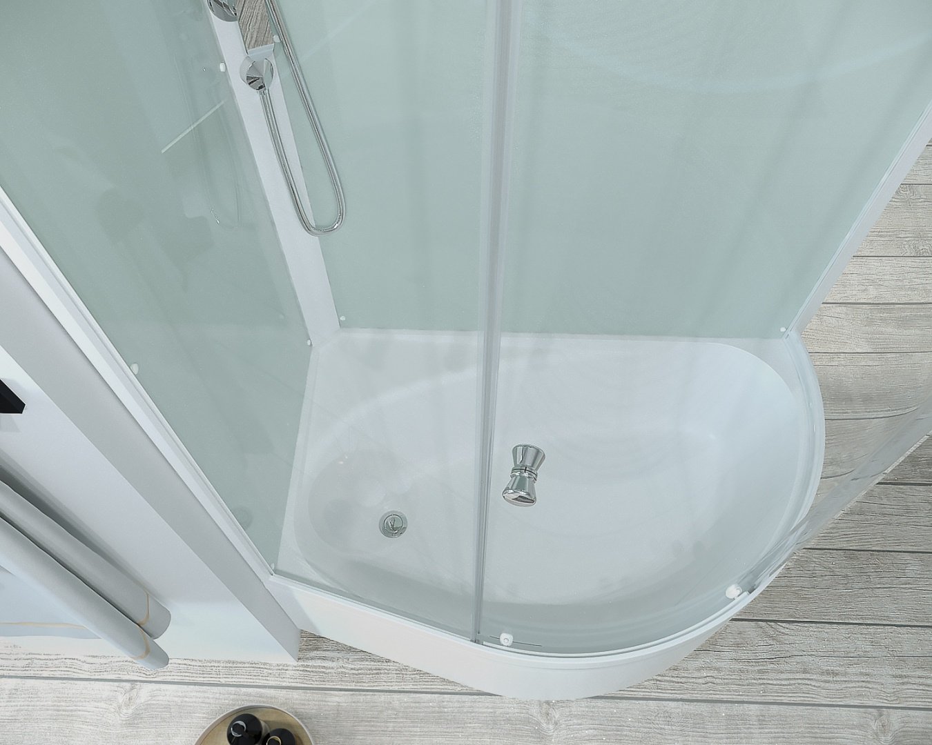 Душевая кабина LUX Simple 128 (218х120 см), высокий поддон - ForteMarket Душевая кабина LUX Simple 128 (218х120 см), высокий поддон купить,0