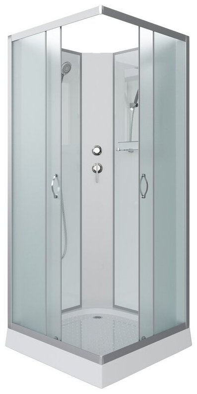 Душевая кабина Niagara NG-1101-14BKT (210 см х 90 см), низкий поддон