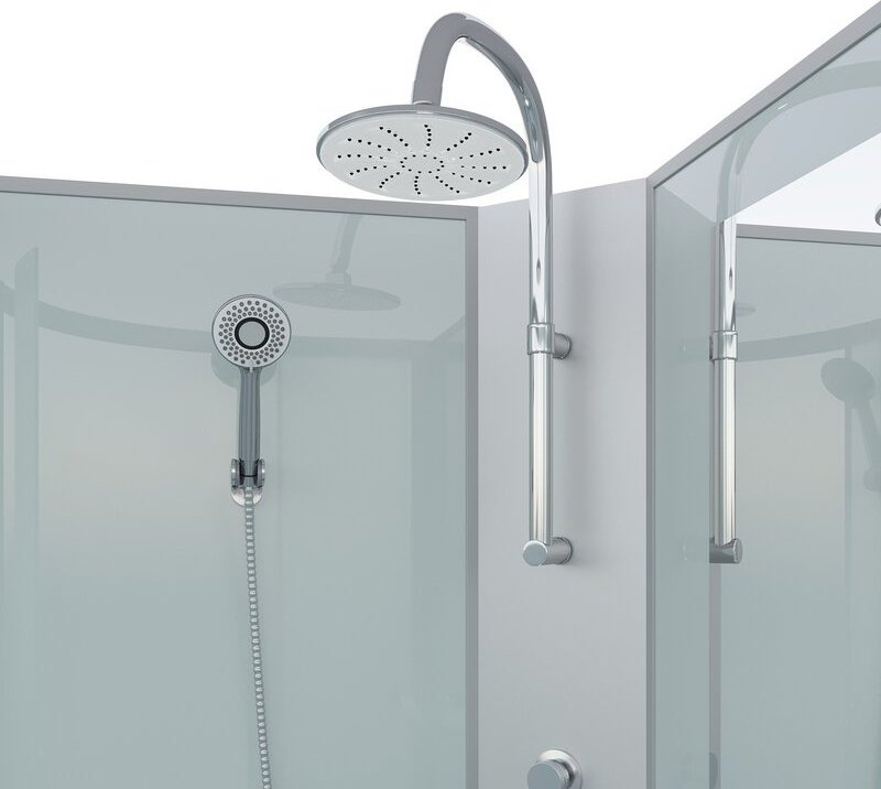 Душевая кабина Niagara NG-1101-14BKT (210 см х 90 см), низкий поддон
