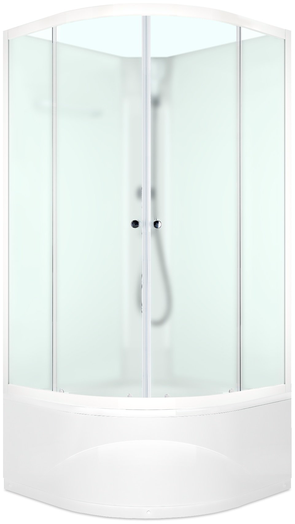 Душевая кабина KABINKA.KZ Eco Delight Slim (99) (204х90 см), высокий поддон купить,NaN