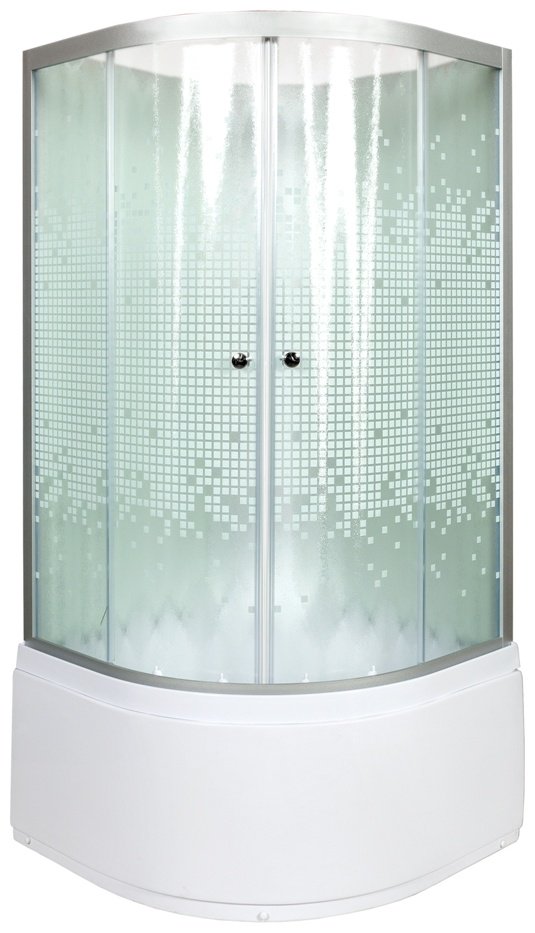 Душевая кабина KABINKA.KZ L910N с гидромассажем (200х100 см), высокий поддон