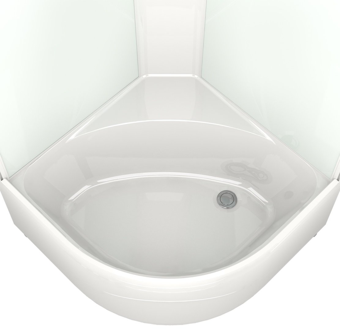 Душевая кабина KABINKA.KZ Eco Delight Slim (99) (204х90 см), высокий поддон - ForteMarket Душевая кабина KABINKA.KZ Eco Delight Slim (99) (204х90 см), высокий поддон купить,0