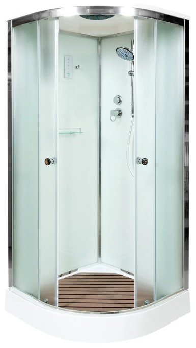 Душевая кабина KABINKA.KZ D08S (220х80 см), низкий поддон