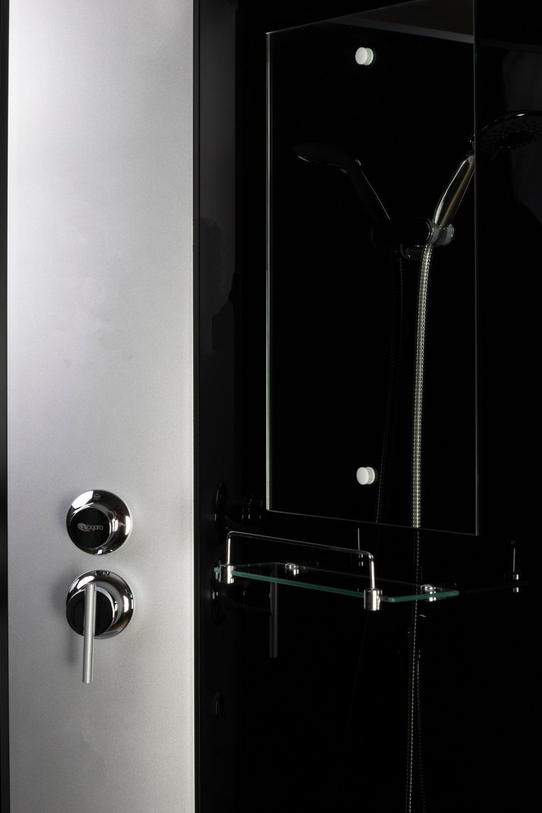 Душевая кабина Niagara NG-3503-14BKTG (210 см х 80 см), средний поддон купить,NaN