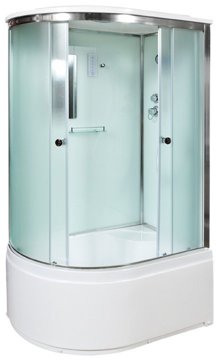 Душевая кабина KABINKA.KZ D512S R с электрикой (220х90 см), высокий поддон - ForteMarket Душевая кабина KABINKA.KZ D512S R с электрикой (220х90 см), высокий поддон купить,0