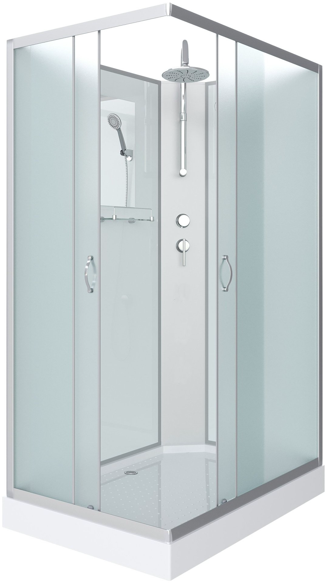 Душевая кабина KABINKA.KZ -43285-14QBKT (210 см х 120 см), низкий поддон купить,NaN