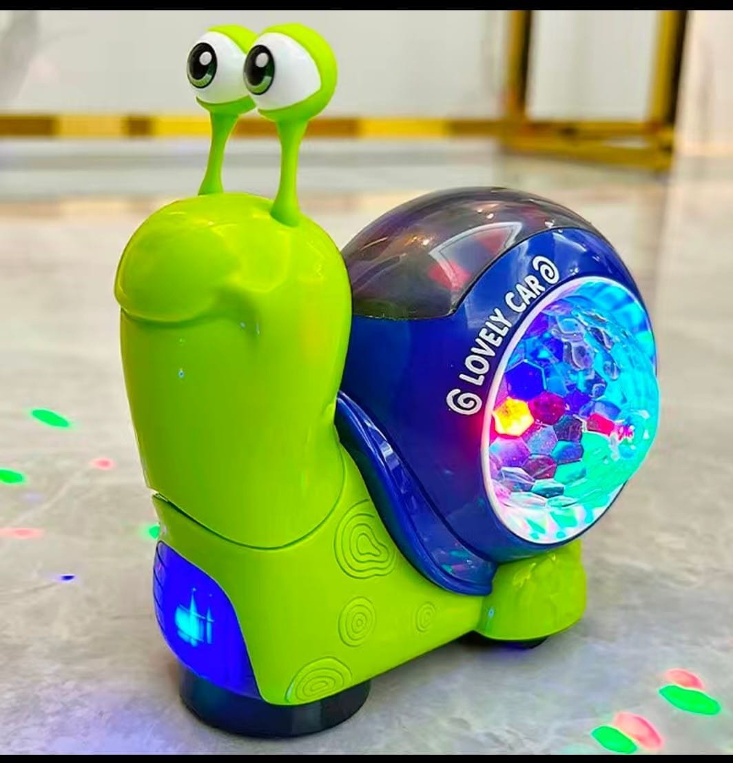 Интерактивная игрушка Музыкальная светящаяся улитка