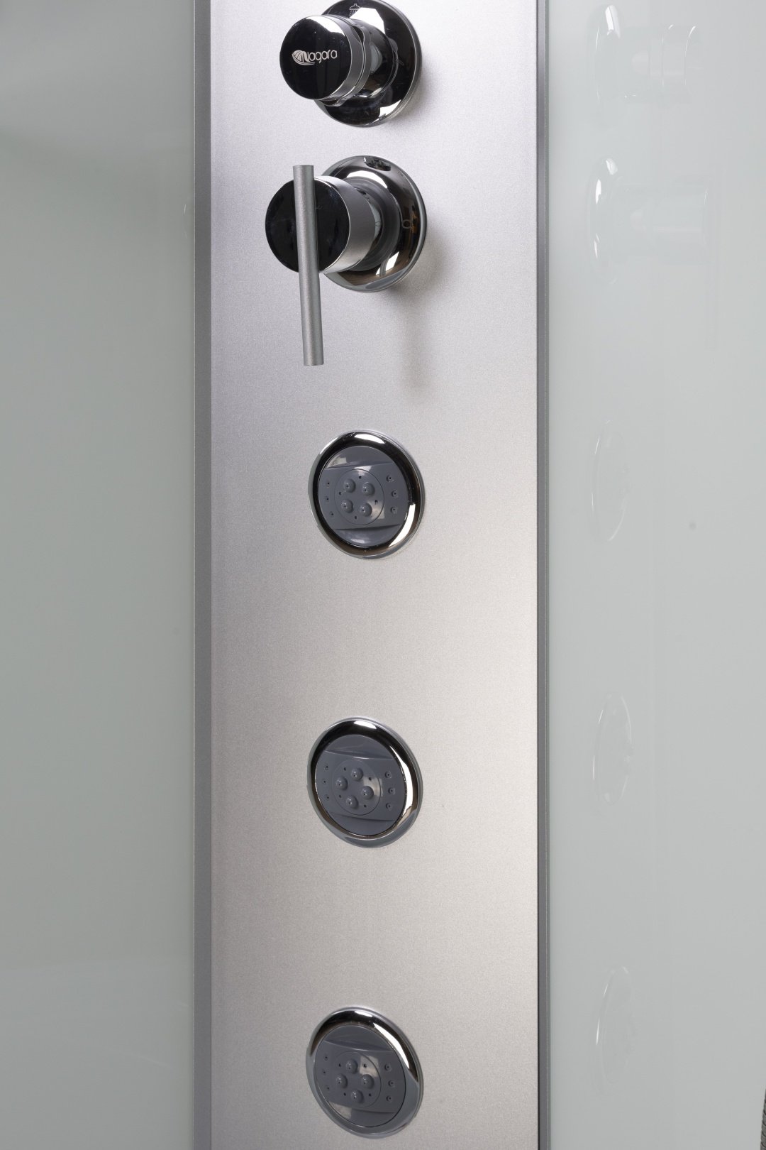 Душевая кабина Niagara NG-43185-14QBKG (200 см х 110 см), низкий поддон - ForteMarket Душевая кабина Niagara NG-43185-14QBKG (200 см х 110 см), низкий поддон купить,0