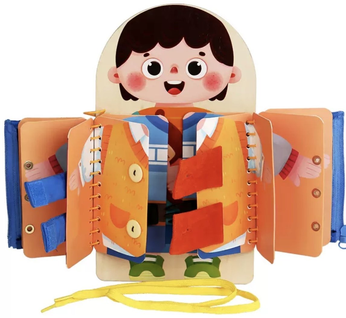 Книжка-игрушка Девочка