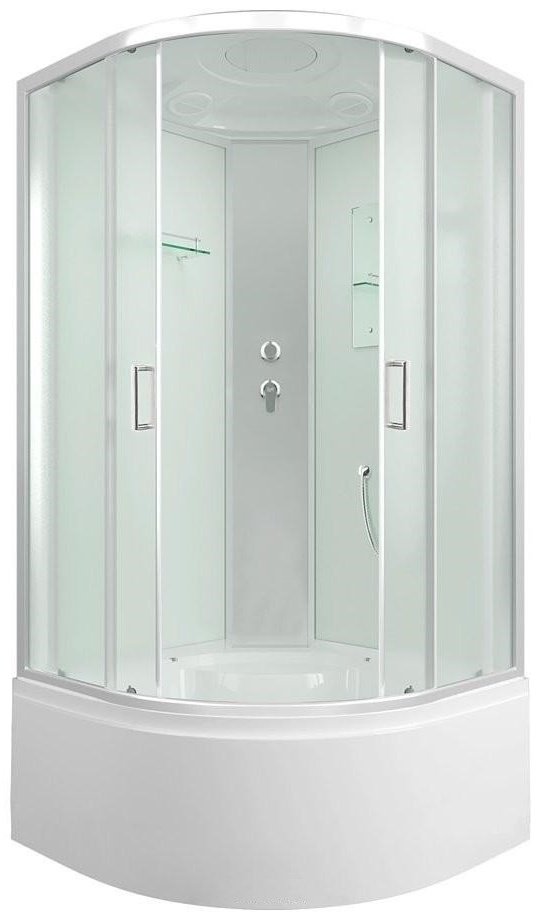 Душевая кабина KABINKA.KZ SC100CM (215х100 см), высокий поддон