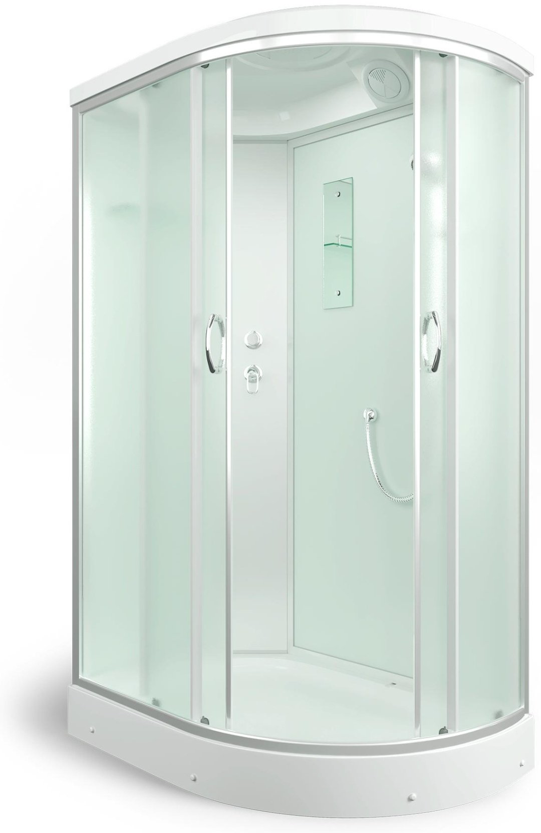Душевая кабина ERLIT ER3512PL-C3-RUS (215х120 см), высокий поддон купить,NaN