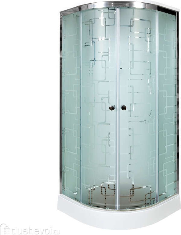 Душевая кабина KABINKA.KZ EM1510 (220х100 см), низкий поддон