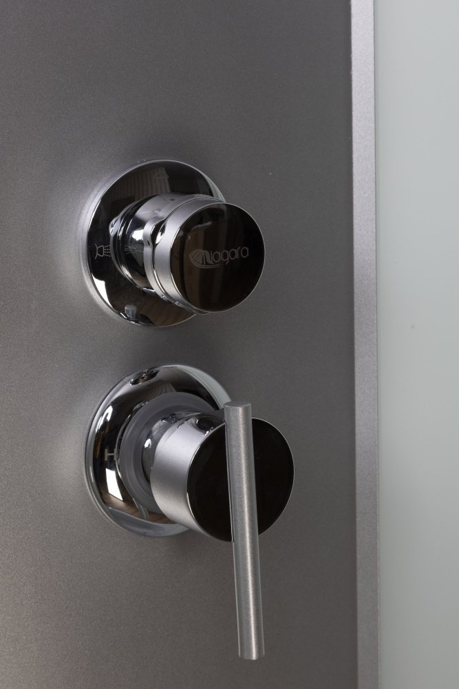 Душевая кабина Niagara NG-43975-14QBKG (200 см х 90 см), низкий поддон