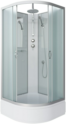 Душевая кабина Niagara NG-3302-14BKT (210 см х 100 см), средний поддон