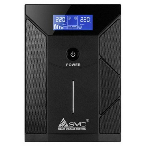 ИБП SVC V-3000-F-LCD черный