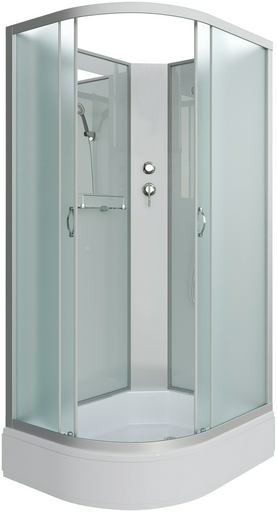 Душевая кабина Niagara NG-33294-14RBK (215 см х 120 см), средний поддон