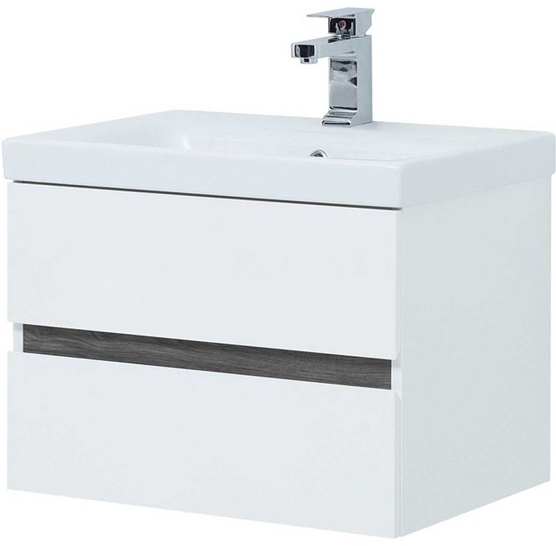 Тумба с раковиной KABINKA.KZ Беркли 50, 50x48.2x40 см, белый