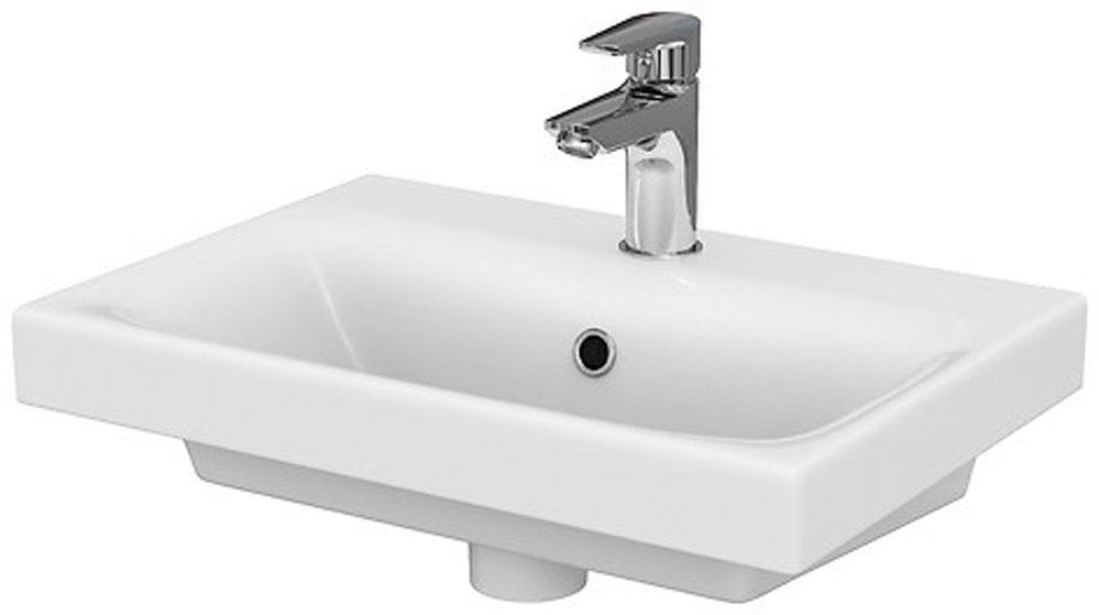 Тумба с раковиной KABINKA.KZ Беркли 50, 50x48.2x40 см, белый