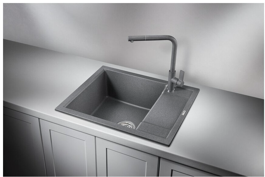 Кухонная мойка GRANULA 6002 врезная 60х50х20 см, кварцевый песок купить,245600