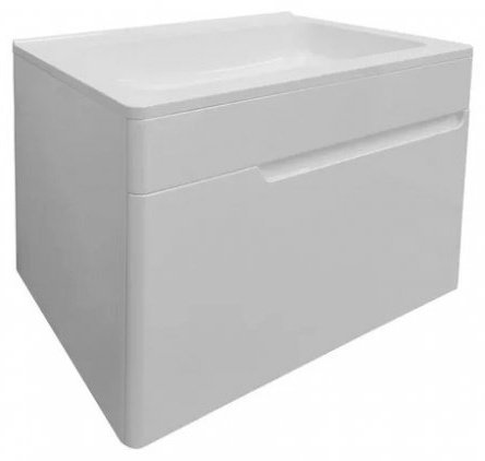 Тумба с раковиной Kabinka.kz Kare Luxe 60 60x49x45см белый купить,NaN