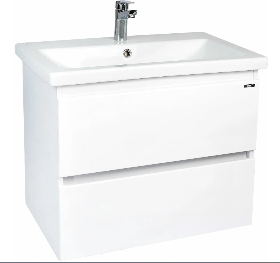 Тумба без раковины Viant K0000084316, 76x56x42.5 см, белый купить,NaN