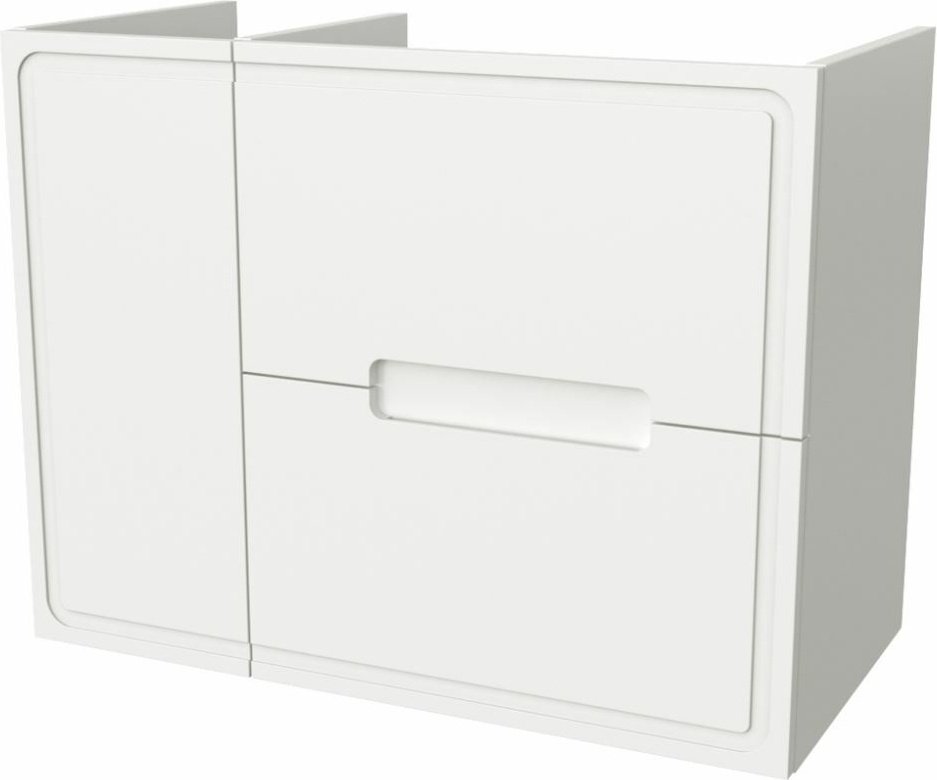 Тумба без раковины KABINKA.KZ Olejio 90 R, 89.4x44.7x83.2 см, белый купить,NaN