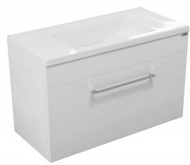 Тумба с раковиной Kabinka.kz Elin 80x48x36.6см белый