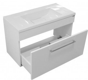 Тумба с раковиной KABINKA.KZ Elin, 80x48x36.6 см, белый