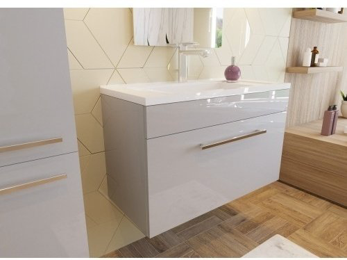 Тумба с раковиной Kabinka.kz Elin 80x48x36.6см белый купить,NaN