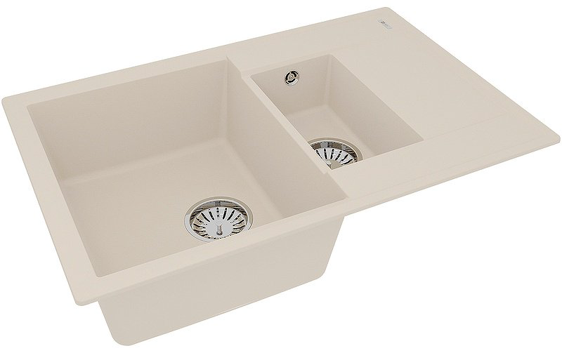 Кухонная мойка Lemark 9910042 врезная 76х50х19.7 см, искусственный гранит купить,143620
