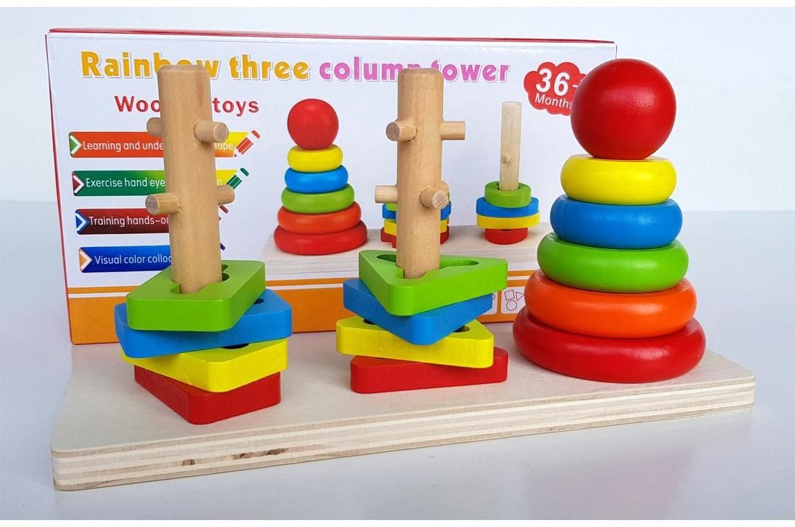Wooden Toys пирамидка 45896