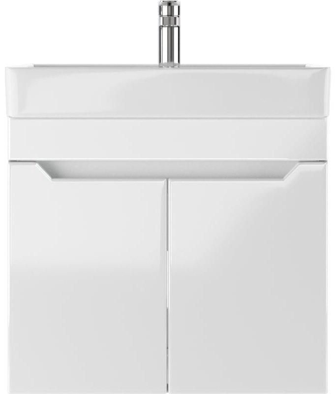 Тумба с раковиной Kabinka.kz DM2310T 57.5x50x43.5см белый купить,NaN