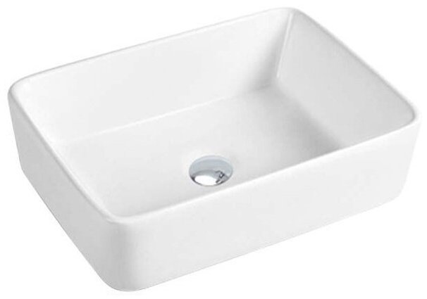 Тумба с раковиной Grossman АЛЬБА 80, 80x50x50 см, белый, коричневый