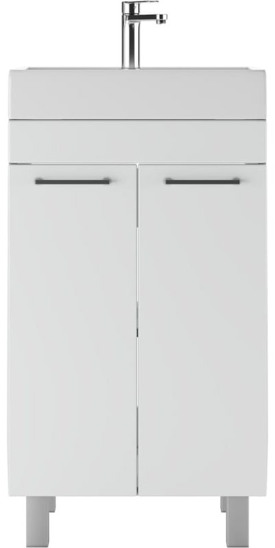 Тумба с раковиной KABINKA.KZ DA2708T, 47x79x38.6 см, белый