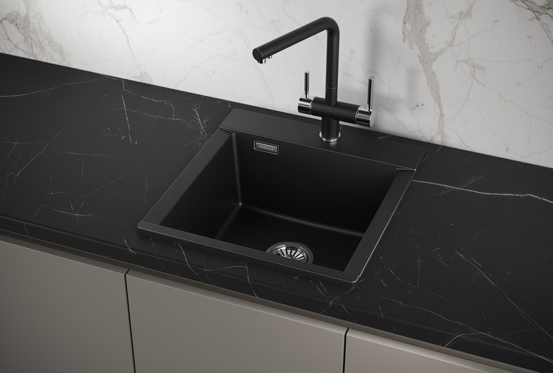 Кухонная мойка GRANULA ESTETICA ES-4701 врезная 47х50х20 см, кварцевый песок купить,NaN