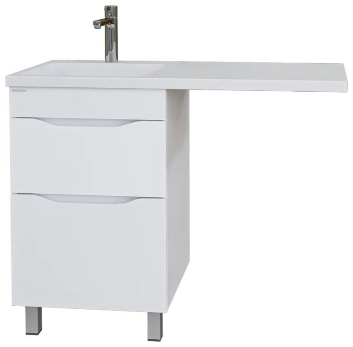 Тумба с раковиной Grossman Вилар 57x86x48см белый купить,NaN