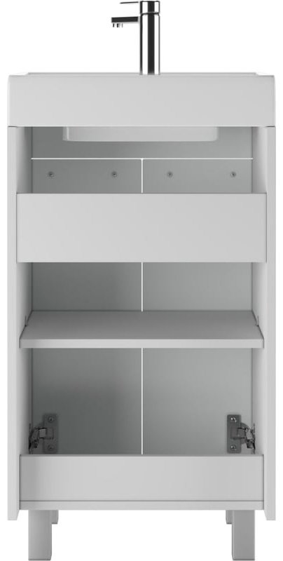Тумба с раковиной Kabinka.kz DA2708T, 47x79x38.6см белый купить,NaN
