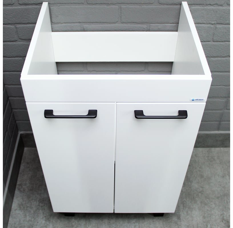 Тумба с раковиной Kabinka.kz DA2708T, 47x79x38.6см белый купить,NaN