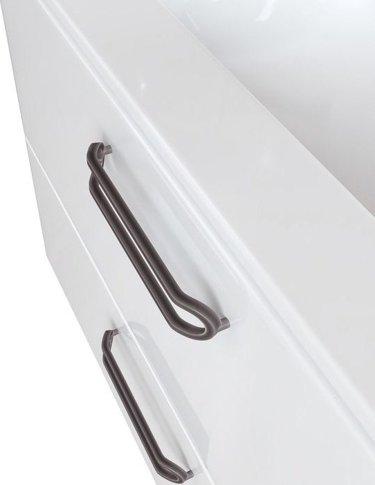 Тумба с раковиной IDDIS BRICK BRI10WFi95K / 0101000i28 100 см. , 100x71x45.5 см, белый