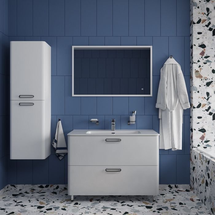Тумба с раковиной IDDIS BRICK BRI10WFi95K / 0101000i28 100 см. , 100x71x45.5 см, белый - ForteMarket Тумба с раковиной IDDIS BRICK BRI10WFi95K / 0101000i28 100 см. , 100x71x45.5 см, белый купить,NaN