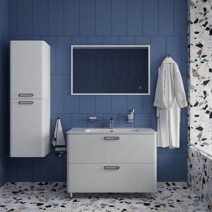 Тумба с раковиной IDDIS BRICK BRI10WFi95K / 0101000i28 100 см. , 100x71x45.5 см, белый - ForteMarket Тумба с раковиной IDDIS BRICK BRI10WFi95K / 0101000i28 100 см. , 100x71x45.5 см, белый купить,NaN