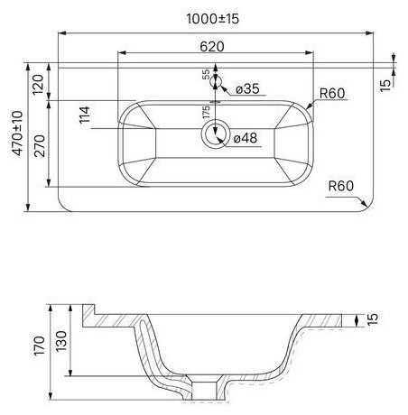 Тумба с раковиной IDDIS BRICK BRI10WFi95K / 0101000i28 100 см. , 100x71x45.5 см, белый - ForteMarket Тумба с раковиной IDDIS BRICK BRI10WFi95K / 0101000i28 100 см. , 100x71x45.5 см, белый купить,NaN