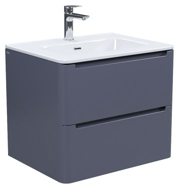 Тумба с раковиной IDDIS Edifice EDI60D0i95K/0106000i28 , 60x50x46.7 см, темно-серый купить,NaN