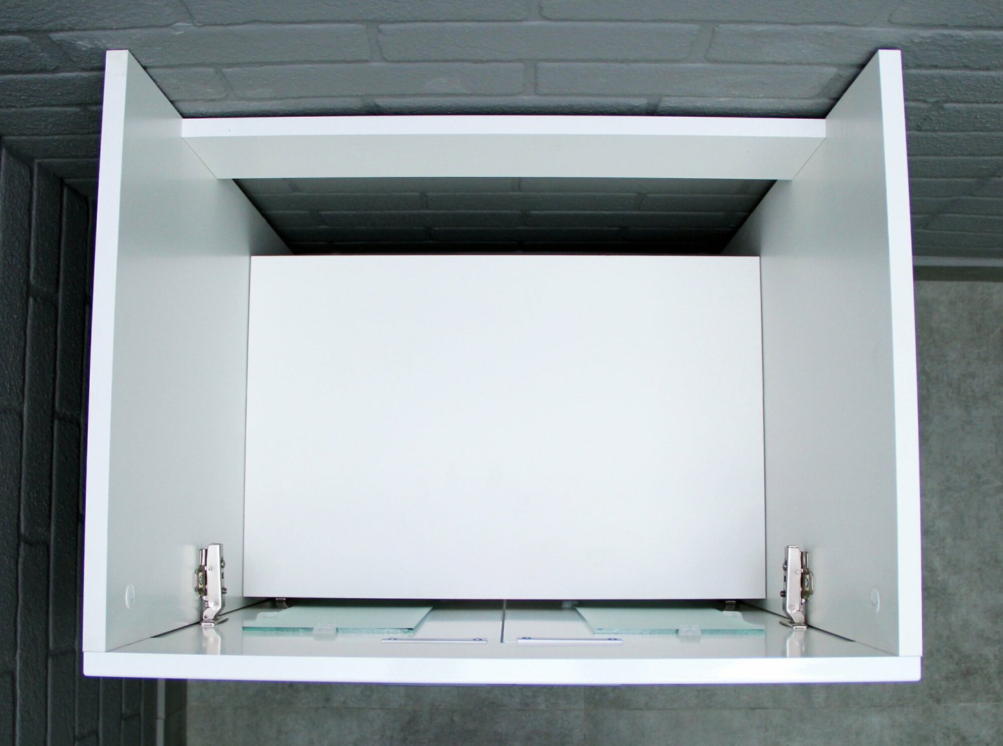 Тумба с раковиной KABINKA.KZ Енисей 60 Кристалл, 56x82x43.4 см, белый