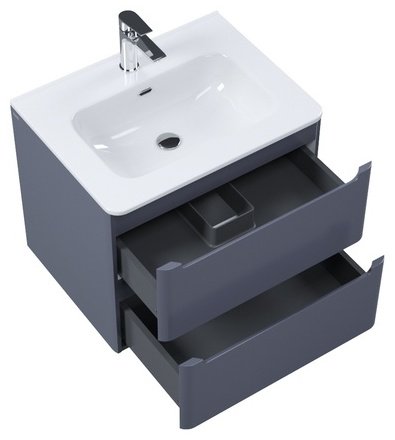 Тумба с раковиной IDDIS Edifice EDI60D0i95K/0106000i28 , 60x50x46.7 см, темно-серый купить,NaN