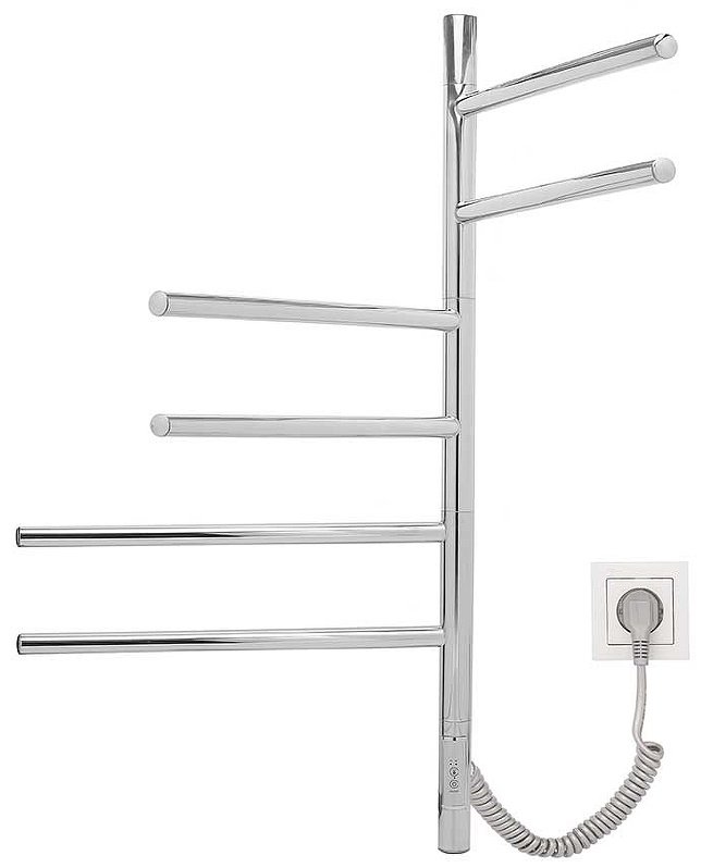 Полотенцесушитель Vincea электрический VTD-1S2CE, нестандартный 43x80 см
