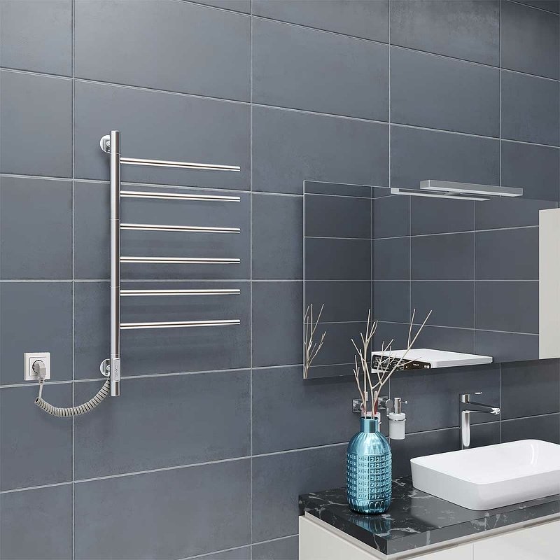 Полотенцесушитель Vincea электрический VTD-1S2CE, нестандартный 43x80 см