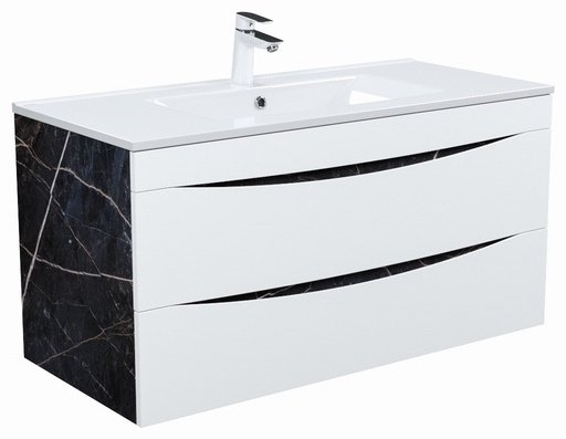 Тумба с раковиной IDDIS CLO10B0i95K, 100x50x45.5 см, белый